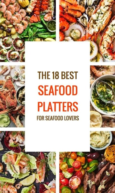 Dinners For Guests, Fresh Seafood Platter, Seafood On The Grill, Platter Recipes, Christmas Seafood, Anti Pasta, Seafood Dinner Party, Grilled Lobster Tail, Dinner Seafood