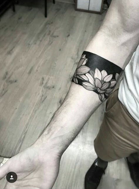 Forearm Cover Up Tattoos, Cuff Tattoo, Armband Tattoos, Forearm Band Tattoos, Band Tattoo Designs, Band Tattoos, Armband Tattoo Design, Blackout Tattoo, Arm Band Tattoo