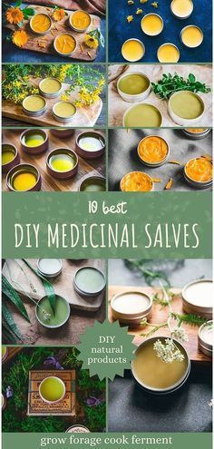 Seeking natural solutions to common skin concerns? Try these 10 DIY medicinal salves. Infused with healing herbs such as calendula, yarrow, and St. John's wort, each salve is designed to promote skin health, from soothing to rejuvenating. Unlock the secrets of best herbs for skin health and craft your own remedies. Explore more on natural remedies, homemade skin care, and herbalism for beginners at growforagecookferment.com. Herbal Salve Recipes, Medicinal Flowers, Gallbladder Health, Medicine Recipes, Herbal Medicine Recipes, Herbal Remedies Recipes, Salve Recipes, St John's Wort, Herbal Skin Care