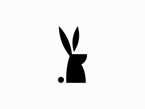 Rabbit Graphic Illustration, Rabbit Logo Ideas, Rabbit Branding, Bunny Logo Design, Rabbit Geometric, Rabbit Logo Design, Bunny Icon, Logo Rabbit, Chinese Icon