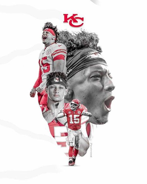 Patrick Mahomes Wallpaper Discover more American, football, Kansas City Chiefs, National Football League, Patrick Lavon Mahomes wallpaper. https://www.kolpaper.com/116135/patrick-mahomes-wallpaper-15-4/ Patrick Mahomes Wallpaper, Pat Mahomes, Chiefs Wallpaper, Kansas Chiefs, Kc Football, Red Kingdom, Nfl Football Art, Chiefs Kingdom, Kansas City Chiefs Logo