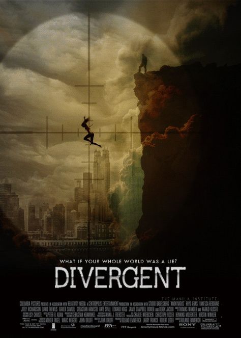 Divergent Fan-Made Movie Poster Divergent Movie Poster, Divergent Poster, Divergent Fan Art, I Am Selfish, Divergent Movie, Tris And Four, Divergent Fandom, Divergent Funny, I Am Brave