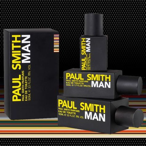 Paul Smith Man Man Skincare, Design Packaging Ideas, Barbershop Logo, Perfume Package, Fragrance Packaging, Cosmetic Packaging Design, Masculine Fragrance, Perfume Packaging, Cool Packaging