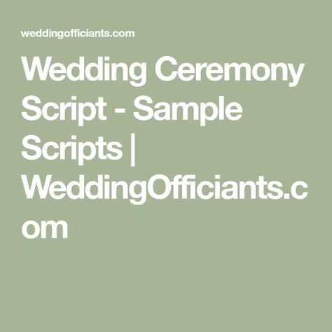 Readings For Wedding Ceremony Funny, Officiant Wedding Script Friend, Justice Of The Peace Wedding Ceremony, Wedding Ceremony Introduction Script, Secular Wedding Ceremony Script, Wedding Ceremony Script Officiant Short, Officiant Wedding Script Simple, Self Solemnize Elopement Script, Sample Wedding Ceremony Script