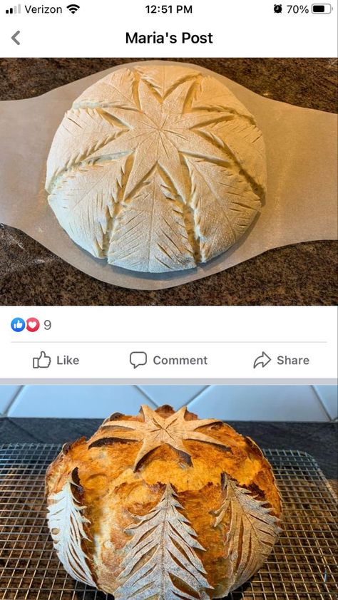 Christmas Tree Scored Bread, Sourdough Tree Design, Diy Sourdough Starter Ornament, Christmas Tree Scored Sourdough, Christmas Tree Sourdough Loaf, Sourdough Christmas Tree Pull Apart Bread, Scoring Designs Bread, Festive Sourdough Scoring, Sourdough Christmas Appetizers