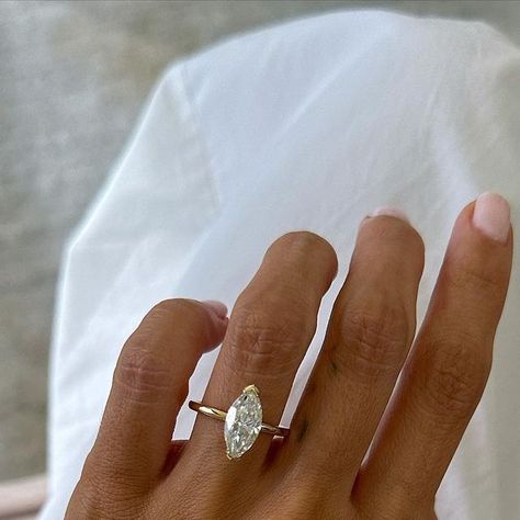 The Prestwick Place on Instagram: "repositioned to be perfectly vertical, per the clients request. Full specs below ✨ ---------------------------- #PrestwickPlace - 3.90ct Chloe Two-Stone - Total weight 3.90 carats - 2.10ct Pear Cut  - 1.80 Marquise Cut  - $7900 as shown - Colourless, flawless - Shown on a size H finger #moissaniteengagementring #moissaniteaustralia #moissanite #engagementring #goldcoastjeweller #goldcoastwedding #australia #goldcoast #byronbay #melbourne #wedding #australia #love #flawless #love #engaged #heartcut #vvs #heartmoissanite #twostonering #roundcut #theprestwickplace" Marquise Engagement Ring Aesthetic, Two Pear Diamond Ring, 3 Ct Marquise Engagement Ring, Engagement Rings For Chubby Fingers, Marquise Engagement Ring Vintage, 2 Stone Engagement Ring, Engagement Rings Large, Wedding Australia, Engagement Rings Solitaire