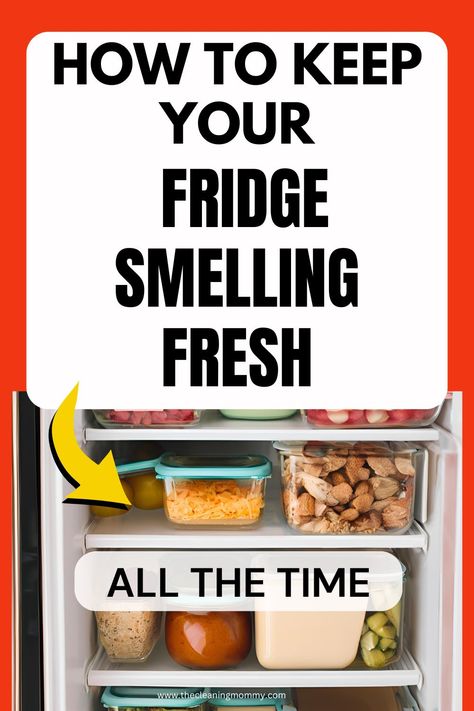 Is your fridge in need of a refresh? This guide shows you simple tips to keep it smelling fresh all the time! From using natural deodorizers to proper fruit and veggie storage, you’ll discover how to maintain that clean, inviting scent in your kitchen. It’s all about extending the freshness of your produce and reducing unwanted odors. Perfect for spring cleaning or any season! Ready to transform your fridge? Click to learn how to keep your fridge smelling fresh!  How to make your fridge smell good, how to make your fridge smell better, how to make your fridge smell nice, How To Make Fridge Smell Better, How To Get Smell Out Of Refrigerator, Stinky Fridge Remedies, How To Get Rid Of Smell In Fridge, Fridge Smell Tips, Fridge Odor Eliminator.