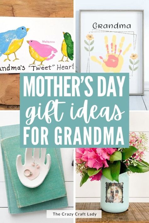 DIY Mother's Day Gifts for Grandma Mother Day Gift Ideas For Grandma, Mother’s Day Gifts From Grandchild, Diy Mother’s Day Gift From Grandkids, Diy Mothers Day Gifts From Kids Grandma, Grandma Crafts For Mother’s Day, Cute Mother’s Day Gift For Grandma, Mother’s Day Crafts For Grandmother, Mother’s Day Grandma Diy, Homemade Mothers Day Gifts For Grandma