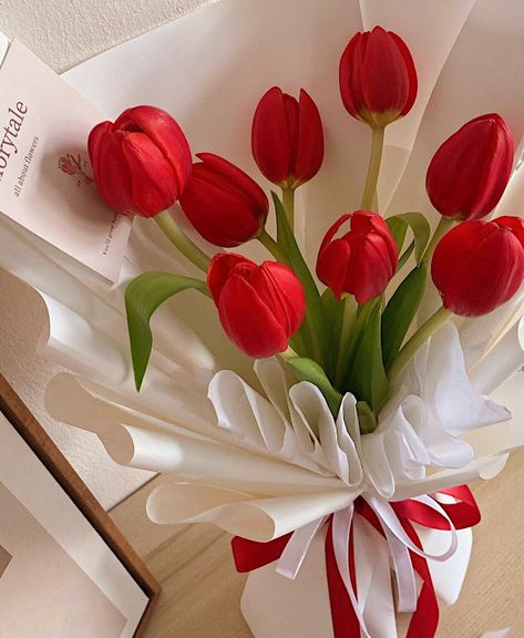 Red Tulips, November 30, Elegant Red, Tulips, Make Up, Flowers, Red, On Instagram, White