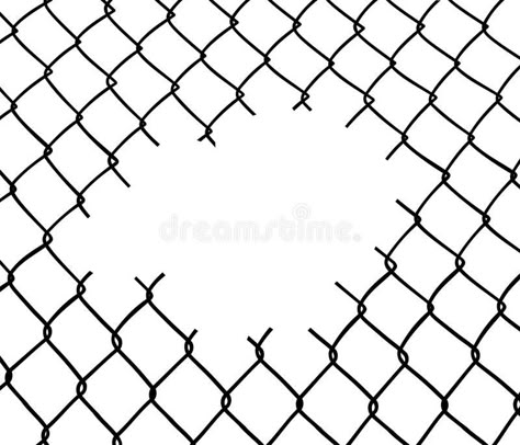 Fence Tattoo, Pluto Tattoo, Hole Drawing, Gangsta Tattoos, Chicano Drawings, Black And White Art Drawing, Best Resume Template, Wire Fence, Chain Link Fence