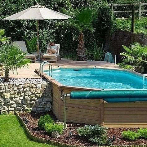 Ideas De Piscina, Ground Design, Best Above Ground Pool, Above Ground Pool Ideas, Ground Pool Ideas, Above Ground Pool Landscaping, Above Ground Pools, Above Ground Pool Decks, Landscaping Flowers