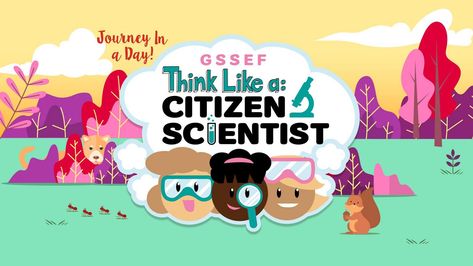 Journey in a Day: Think Like a Citizen Scientist, C/S/A Think Like A Citizen Scientist Journey, Citizen Scientist, Citizen Science, Journey Girls, In The Summertime, Girl Scout, Girl Scouts, Summer Time, Science