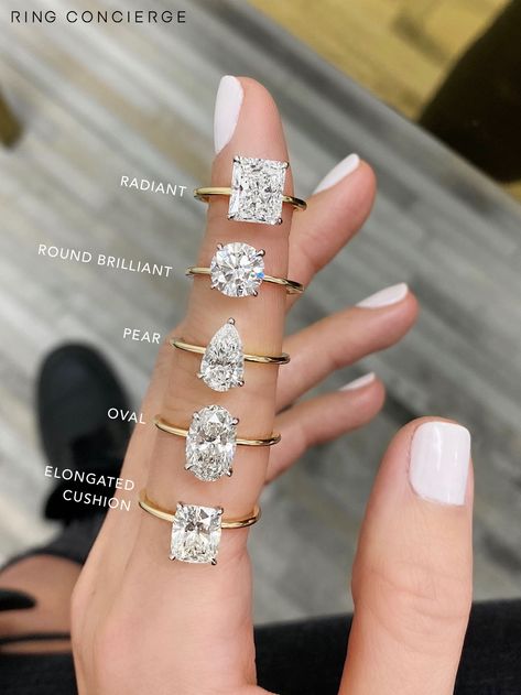 Different Engagement Rings, Gold Band Engagement Rings, Pretty Engagement Rings, Wedding Ring Styles, Cute Engagement Rings, Future Engagement Rings, Ring Concierge, Engagement Rings Affordable, Buying An Engagement Ring