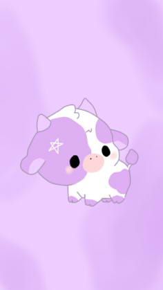 Cute Cow Drawings, Cow Drawings, Cow Background, Cow Wallpaper, Purple Cow, Cute Animal Drawings Kawaii, Cute Cow, Cute Cartoon Drawings, Cute Cows