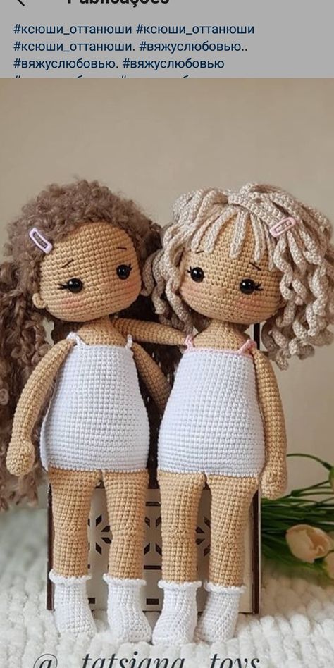 Doll Amigurumi Free Pattern, Knitted Doll Patterns, Crochet Doll Tutorial, Crochet Toys Free, Crochet Dolls Free Patterns, Pola Amigurumi, Crochet Baby Toys, Knitting Patterns Toys, Haken Baby