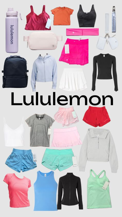 I love me some Lulu 🥥😘 #lululemon #lulu #outfitinspo Aesthetic Clothes Lulu, Lululemon Gift Ideas, Lulu Shirt Outfit, Best Lululemon Outfits, Cute Lulu Outfits, Preppy Finds, Ava Aesthetic, Cheap Lululemon, Cute Lululemon Outfits