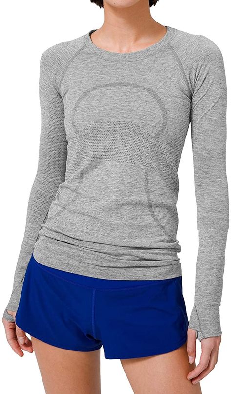 Tech Outfit, Lululemon Long Sleeve Shirts, Lemon Shirt, Lululemon Swiftly Tech Long Sleeve, Swiftly Tech Long Sleeve, Lululemon Outfits, Long Sleeve Outfits, Lululemon Swiftly Tech, Long Sleeve Workout