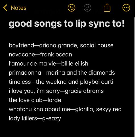 #tiktok #pinterest #song #fyp #lipsyncing #notes Songs To Lip Sync, Good Songs, Lip Sync, Lips, Songs, Pins