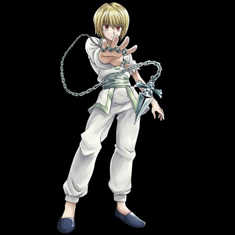 Kurapika Full Body Pic, Killua Chimera Ant Arc Outfit, Killua Hunter Exam, Kurapika Outfit, Anime Key Visual, Hunter Exam, Chrollo Kurapika, Hxh Kurapika, Designing Characters