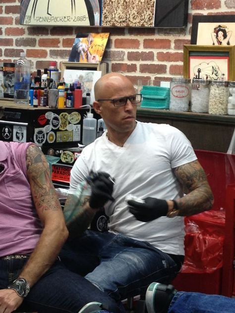 Miami Ink! Ami James wearing I-I MOD 573/021 Ami James, Miami Ink Tattoos, Miami Ink, Miami, How To Find Out, Entertainment, Tattoos, Quick Saves