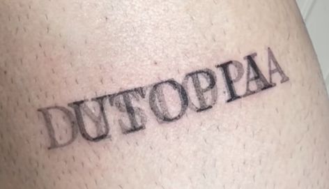 Ig @lit_tattoo_ Dystopia Tattoo, Utopia Tattoo, Drake Tattoos, Light Tattoo, My Skin, Jesus Fish Tattoo, Tattoo Quotes, Body Art, Tattoo Designs