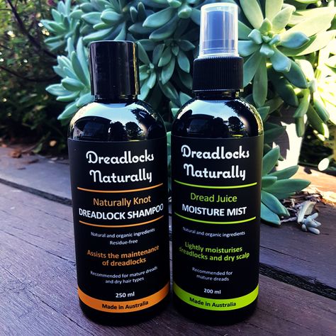 Our MATURE DREADS Care Combo pack has 2 really great products for maintaining and caring for mature locs. 🧡 NATURALLY KNOT Dreadlock Shampoo encourages the locking of regrowth assisting the maintenance of dreadlocks. 💚 DREAD JUICE Moisture Mist is a leave-in conditioning spray that lightly moisturises dreadlocks and dry scalp. These 2 products do so much more than that though! Visit our website for more information about these amazing products 😀 dreadlockshopaustralia.com 🌿 Crafted fro... Loc Shampoo, Dread Shampoo, Dread Care, Dreadlock Shampoo, Dry Flaky Scalp, Dreadlock Maintenance, Dreads Care, White Willow Bark, Moisture Mist