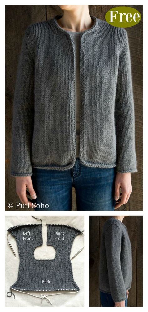 Knitting Machine Patterns, Hat Knitting, Crochet Jacket, Classic Jacket, Free Knitting Patterns, Knit Sweaters, Sweater Knitting Patterns, Beautiful Knitting, Cardigan Pattern