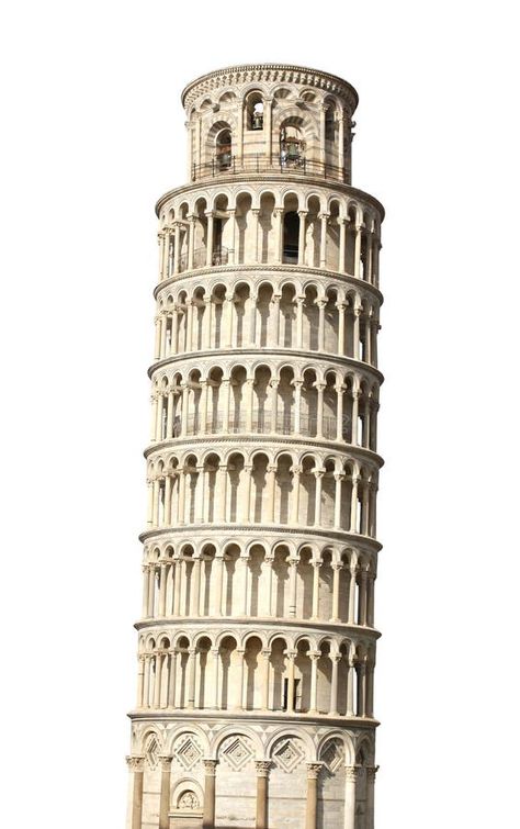 Photo about Leaning Tower of Pisa. Isolated over white. Image of famous, place, tilt - 28890375 Pisa Tower, Brochure Design Layout, Tower Of Pisa, White Image, Leaning Tower, Brochure Design, School Projects, Leaning Tower Of Pisa, Pisa