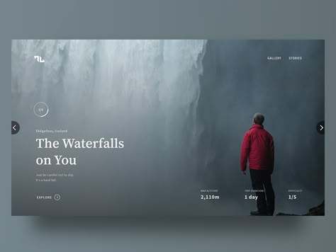 Connect with this designer on Dribbble, the best place for to designers gain inspiration, feedback, community, and jobs worldwide. Travel Blog Design, Blog Design Inspiration, Header Design, Webdesign Inspiration, Web Ui Design, Blog Header, Website Ideas, Web Layout Design, Travel Website