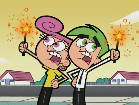 Cosmo Fairly Odd Parents, Cosmo Und Wanda, The Fairy Odd Parents, Fairy Oddparents, Fairy Godparents, Cosmo Wanda, Cosmo And Wanda, Timmy Turner, Fairly Oddparents