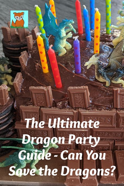 Who doesn't love dragons?  If you're looking for some ideas on a party filled with princesses, princes, knights, and of course DRAGONS, DRAGONS, DRAGONS, check out this post that sends guests on quests to save the dragons. Dragon Themed Birthday Party, Ultimate Dragon, Dragon Halloween, Dragon Birthday Parties, Dragon Tea, Prince Party, Race Party, Dragon Birthday, Dragon Party