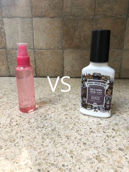 Image Poopourri Spray, Diy Poopourri, Poo Pourri Recipe, Poo Pourri Spray, Poop Spray, Poo Spray, Toilet Odor, Bathroom Spray, Toilet Spray