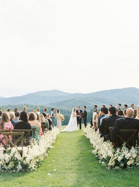 Wedding On Family Land, Outdoor Vineyard Wedding Ceremony, Wedding Photo Ideas During Ceremony, Wedding Photography Ceremony Outdoor, Flowers At Wedding Ceremony, Wedding Picture Ideas Ceremony, Wedding Ceremony Poses, Wedding Ceremony Shots Photo Ideas, Pippin Hill Farm And Vineyard