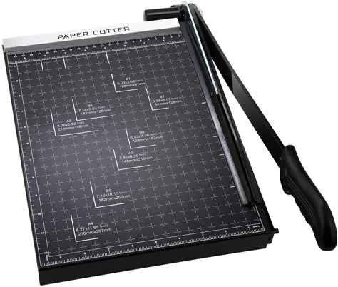 A4 Paper Trimmer Paper Cutter Heavy Duty Metal Base Trimmer Gridded Paper Photo Guillotine Craft Machine 13 inch Cut Length 12 Sheets Capacity for Office Home Use (Black) #craftsupplies Gridded Paper, Paper Trimmer, Iris Folding, Black Office, Paper Photo, A4 Paper, Gift List, Office Home, Christmas 2024