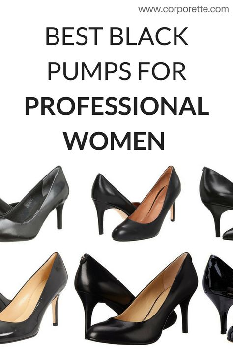 Outfits With Pumps, Black Pumps Outfit, Comfortable Work Heels, Pumps For Work, Professional Heels, Best Golf Shoes, Pumps Outfit, Comfortable Pumps, Work Heels