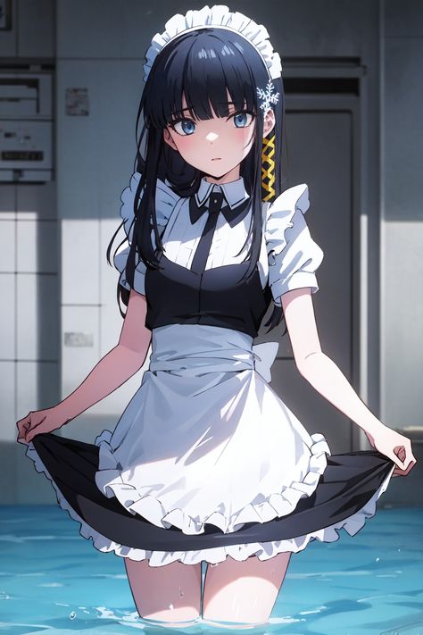 Maid Outfit Anime, Mahouka Koukou No Rettousei, Mai Sakurajima, Anime Maid, Maid Outfit, Nico Robin, Cute Anime Pics, Manga Girl, Cute Anime Character