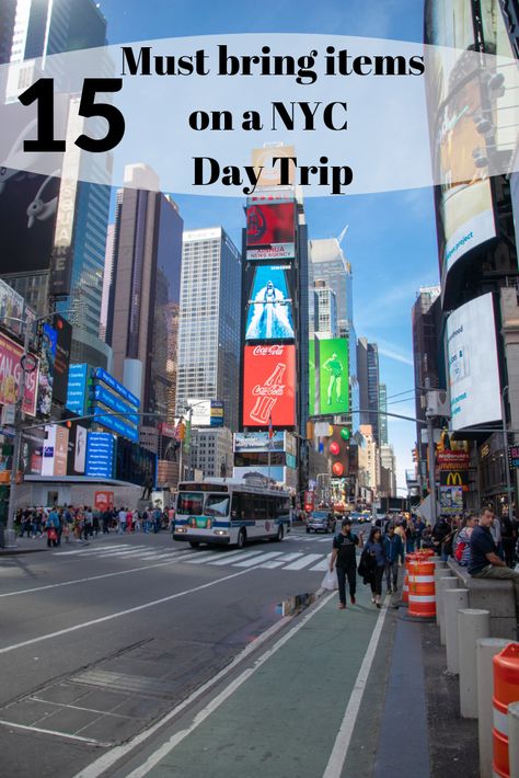 New York Packing List September, Things To Pack For A Trip To New York, New York Trip Packing List, Purse For New York Trip, New York City In A Day, What To Bring To New York, New York Vacation Ideas, New York City Must Do, What To Pack For New York