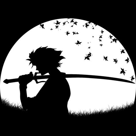 Mugen - Samurai Champloo Samurai Champloo Tattoo, Anime Designs, Samurai Champloo, Samurai Jack, Skateboard Design, Cowboy Bebop, Anime Tattoos, Awesome Anime, Men's Tank