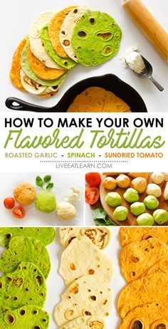 Flavored Tortillas, Tortillas Homemade, Flour Tortilla Recipe, Makanan Rendah Kalori, Tortillas Recipe, Recipes With Flour Tortillas, Homemade Flour, Homemade Flour Tortillas, Flour Tortilla