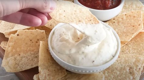 Virginia White Sauce Isn't Your Average Salsa White Salsa, Mexican White Sauce, Canning Salsa, Mexican Sauce, White Sauce Recipes, Red Salsa, Zesty Sauce, Mexican Restaurants, Ground Beef Tacos