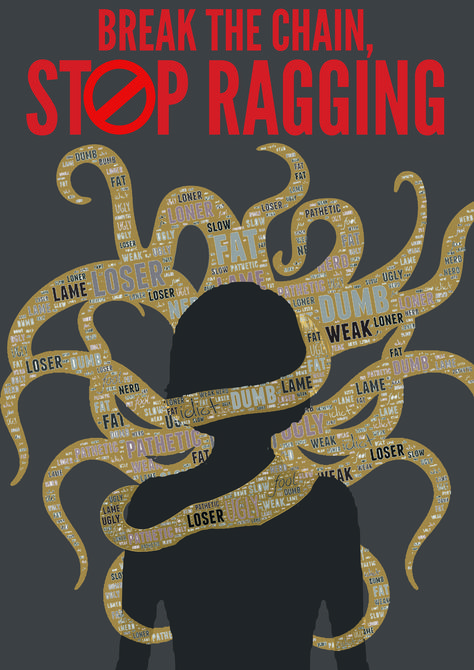 Anti Harrasment Poster, Logo For Anti Ragging, Stop Harrasment Poster, Anti Raging Poster Making, Stop Ragging Poster, Anti Ragging Logo Ideas, Ragging Posters Ideas, Antiragging Poster Ideas, Say No To Ragging Poster