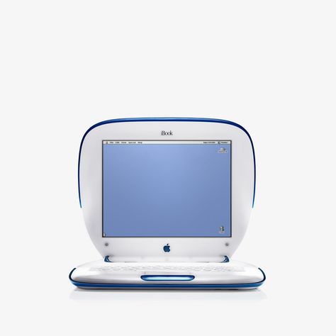 Apple - Thirty Years of Mac - 2000 / iBook Apple Ibook, Apple Computers, Apple Macintosh, Old Tech, Apple Technology, Frutiger Aero, Vintage Apple, Apple Computer, Old Computers