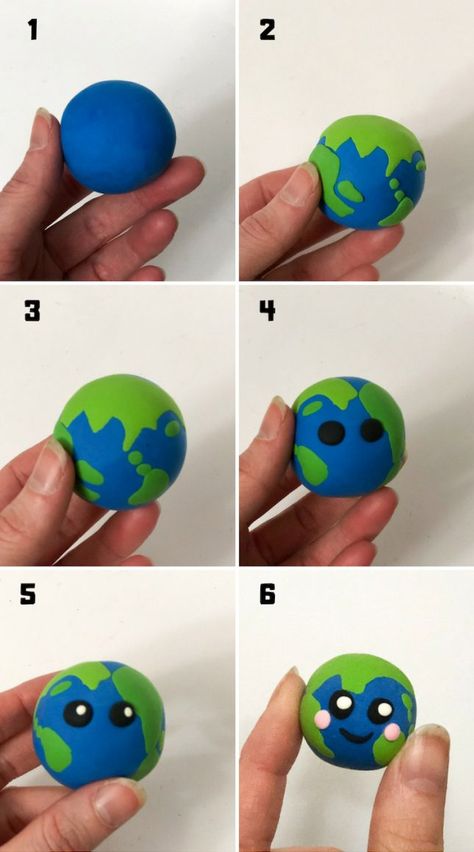 Planet Earth: Clay Craft for Earth Day... Earth Day Clay Projects, Earth Crafts For Kids, Clay Activities For Kids, Clay Planets, Earth Crafts, Clay Art For Kids, Earth Clay, Diy Paper Art, Earth Craft