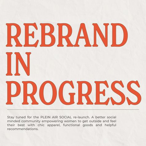 We wanted to be the first to tell you...things are changing a little around here. We'll still be the same social-minded community of amazing women. Head to the link in our bio and sign up to be the first to know about the official re-launch. 📲 . . . #rebranding #socialclub #outdoorclub #onlinemarketplace #empoweringwomen Rebrand Yourself Aesthetic, Rebranding Announcement Design, 2025 Rebranding, Rebranding Business, Personal Rebrand, Baddie Workout, Rebrand Launch, 2025 Rebrand, 2025 Energy