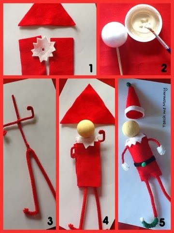 DIY Elf on the Shelf - The photos makes it real easy to diy! Diy Elf On The Shelf, Buddy Elf, Diy Elf, Mommy Diy, Elf Crafts, Elf Decorations, Elf Movie, Elf Ornaments, Clothespin Dolls