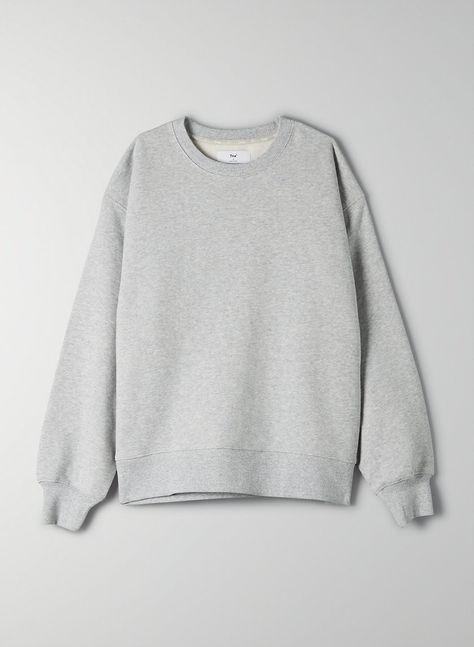 Oversized Crew Neck Sweater, Grey Sweatshirt Outfit, Crew Neck Sweatshirt Outfit, Gray Clothes, Womens Oversized Sweatshirts, Fashion Outfits Winter, Oversize Sweatshirt, Grey Sweaters, Basic Sweater