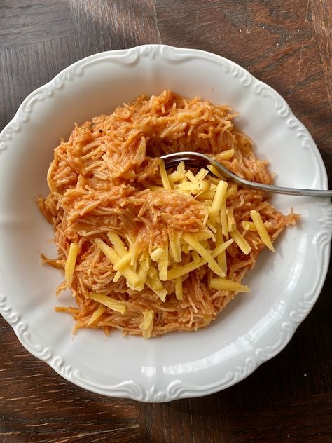 Mexican Fideo (Vermicelli) - Blythes Blog Vermicelli Mac And Cheese, Mexican Fideo, Fideo Recipe, Vermicelli Pasta, Vermicelli Salad, Vermicelli Recipes, Mexican Pasta, Things To Cook, Dash Diet