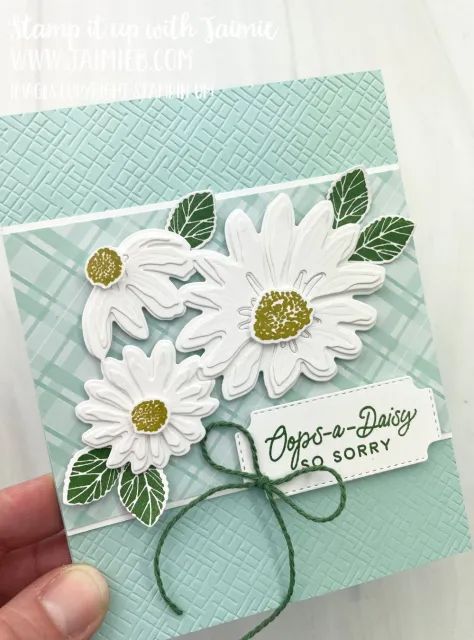 Daisy Delight Stampin' Up, Stampin Up Sympathy Cards, Cheerful Daisy, Cheerful Daisies, Paper Snowflake, Daisy Cards, Hand Made Greeting Cards, Stampin Up Catalog, Spring Cards