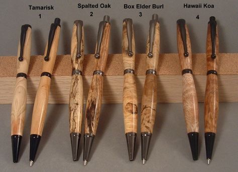 Click on any picture to enlarge it. Pen Turning Projects, Pen Designs, Pen Turners, Wood Turning Pens, Hand Turned Pens, Wooden Board Games, Handcrafted Pens, Wood Turning Lathe, Unique Pens