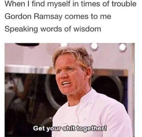 Gordon Ramsay Quotes, Gordon Ramsay Funny, Gorden Ramsey, Misheard Lyrics, Chef Gordon Ramsay, Chef Gordon, Ram Ram, Food Funny, Hell's Kitchen